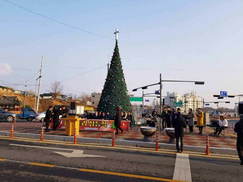 2.예천기독교연합회, 성탄트리 점등식 개최